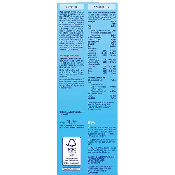 Kindermilch 1+