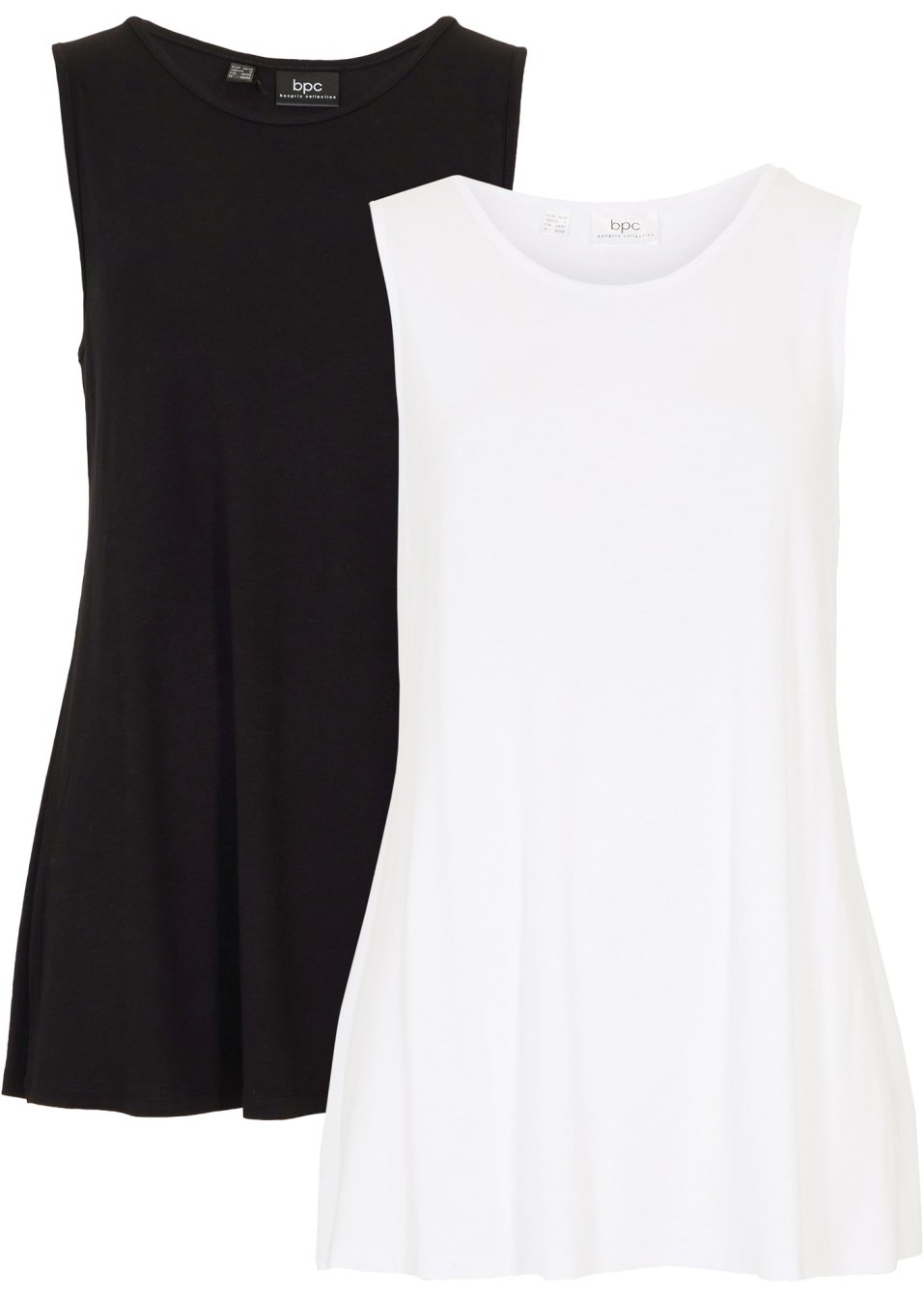 Lot de 2 tops en viscose