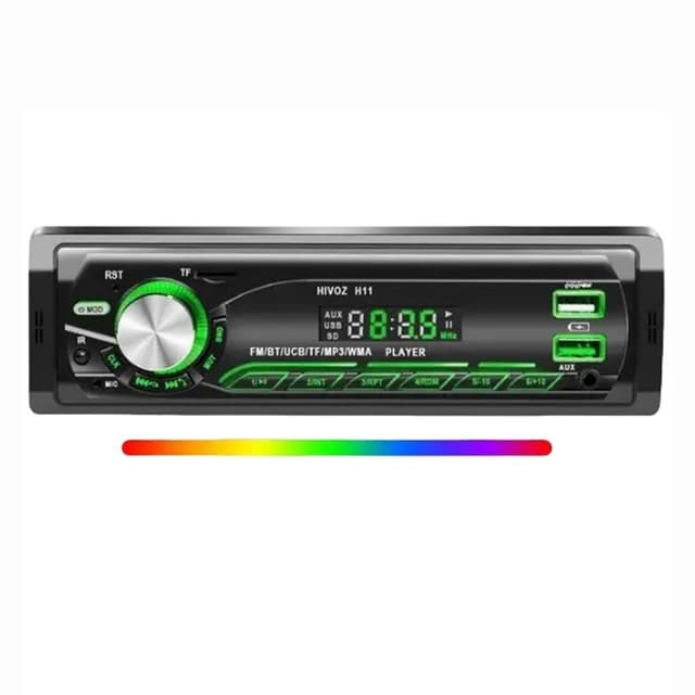 Bilstereo MP3-afspiller Bluetooth FM-radio Bilstereosystem TF-kort U Disk