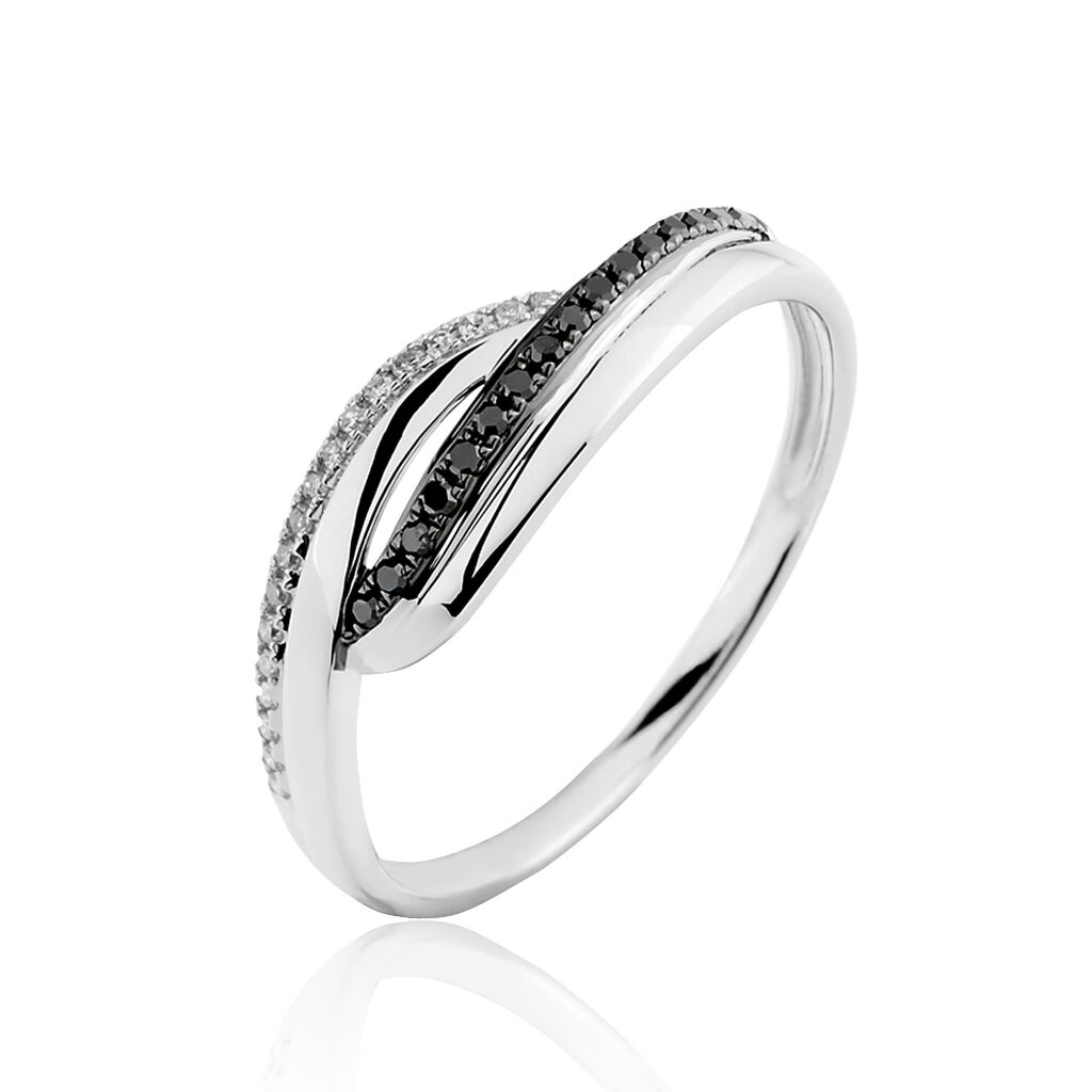 Bague Melinda Or Blanc Diamant