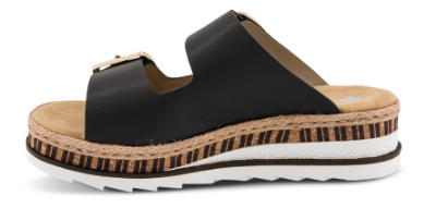Rieker Sandal Sort V7955-00 | Skoringen