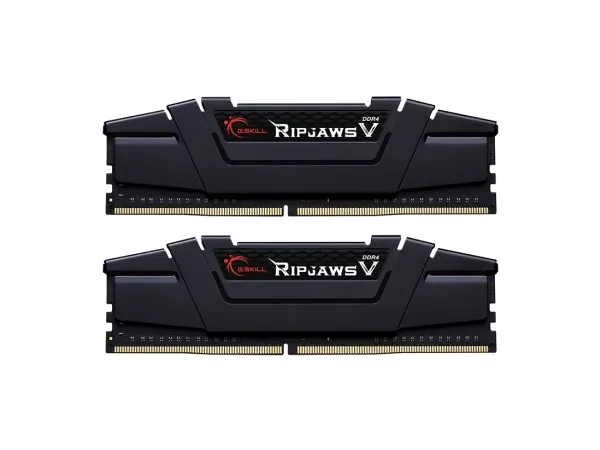 G.Skill Ripjaws V - DDR4 - sæt - 64 GB: 2 x 32 GB - DIMM 288-PIN - 3600 MHz / PC4-28800 - CL16 - 1.45 V - ikke bufferet - ikke-ECC - klassisk sort