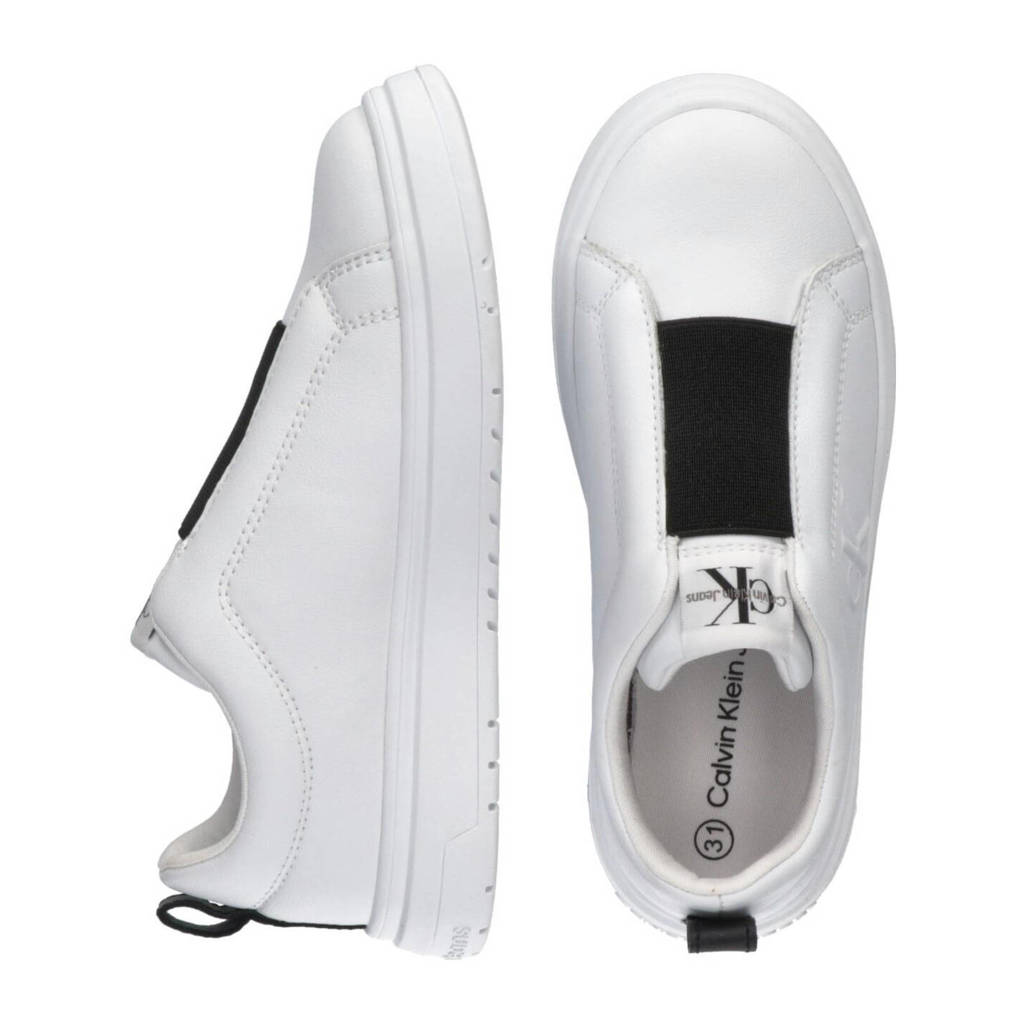 Calvin Klein slip on sneakers wit