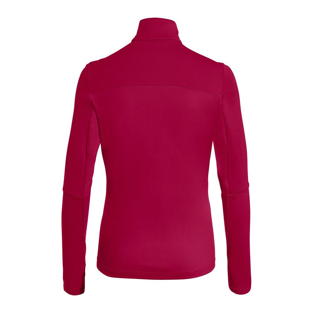 Vaude LIVIGNO HALFZIP II - Polaire Femme crimson red