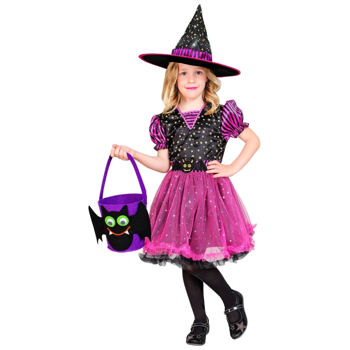Halloween Kostuum Kind Heks 2 delig