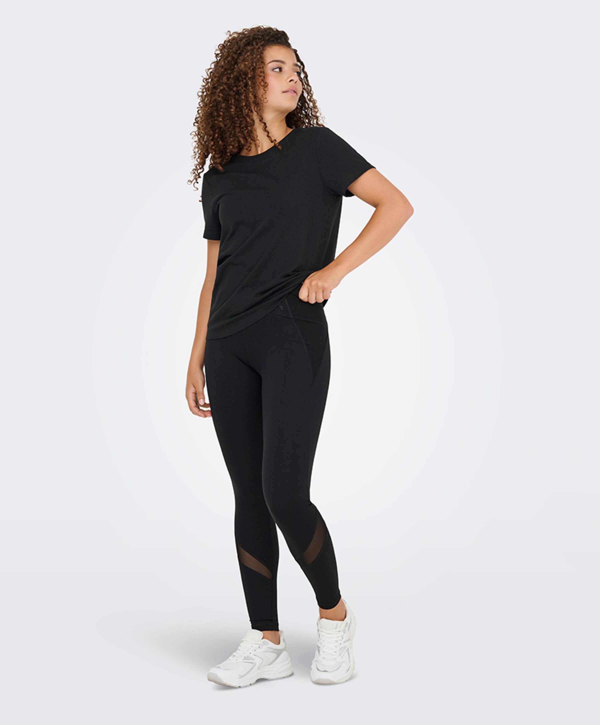Only play ONPRYA-3-POSH HW PCK dames tights zwart