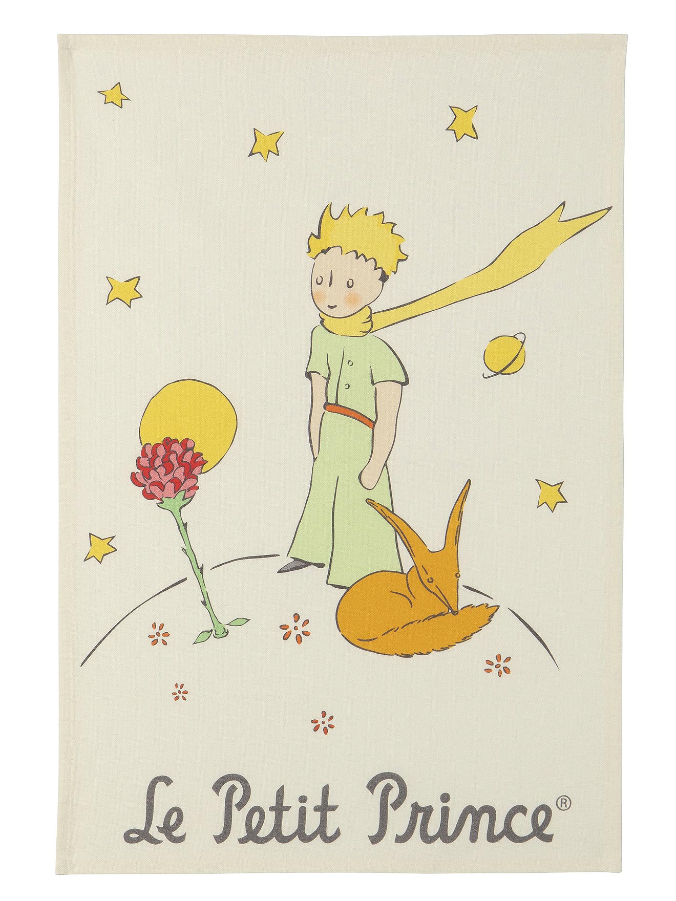 Torchon la fleur et le renard