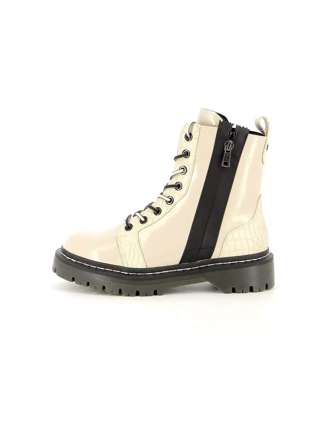 BUGATTI 431A4P505758 - Boots & bottines Beigereptileprint