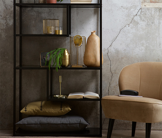 Woood Schrank »L Teun«, schwarz