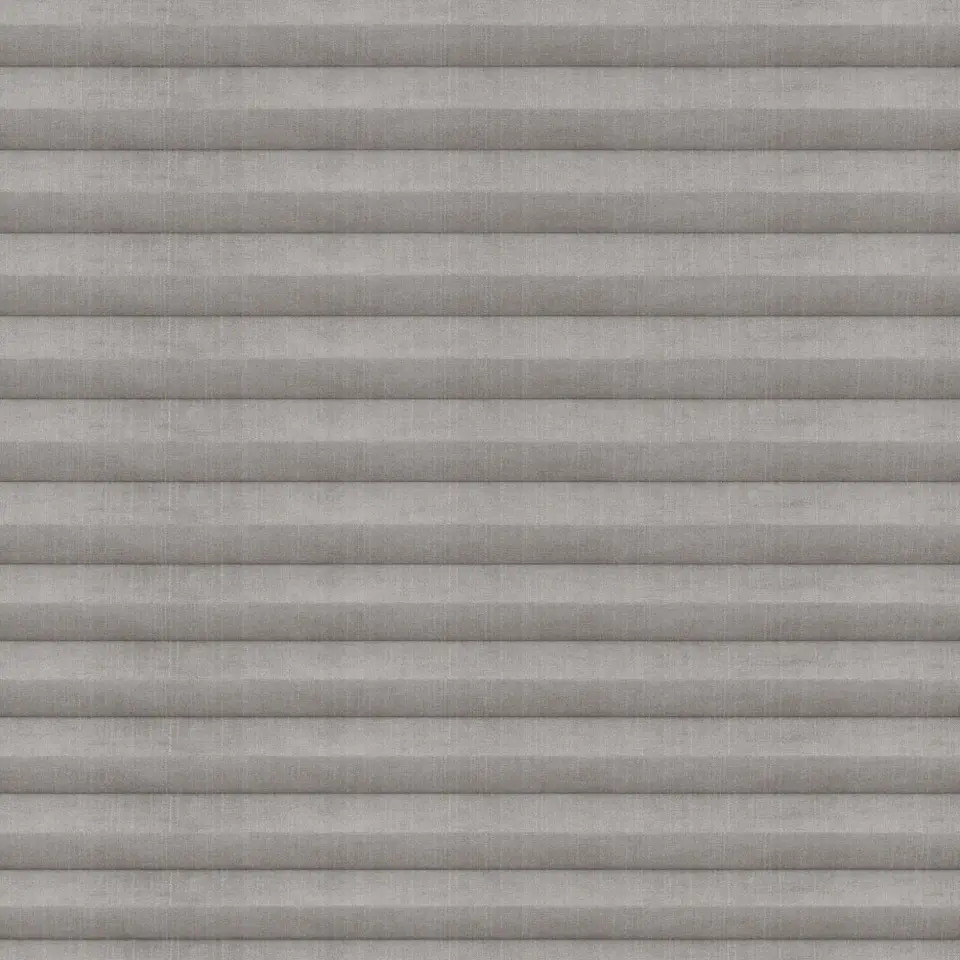 Fenstr plisségordijn Sidney dubbel 45mm transparant - taupe (30026)