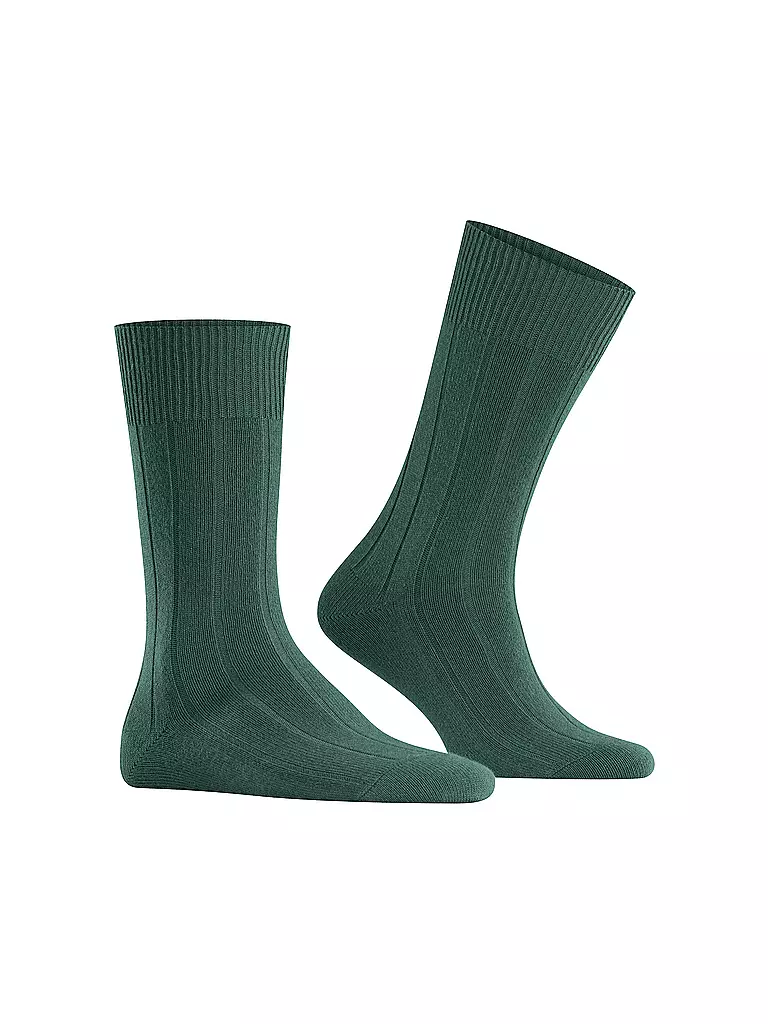 FALKE Socken LHASA RIB hunter green dunkelgrün
