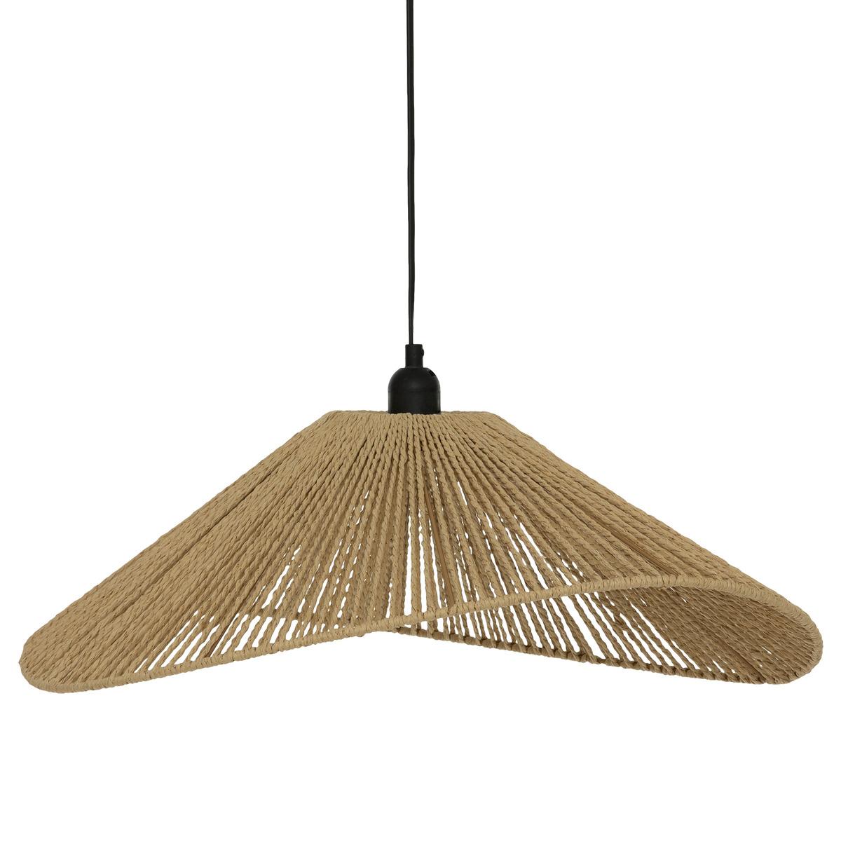 SUSPENSION CORDE MYHA NATUREL D.58CM