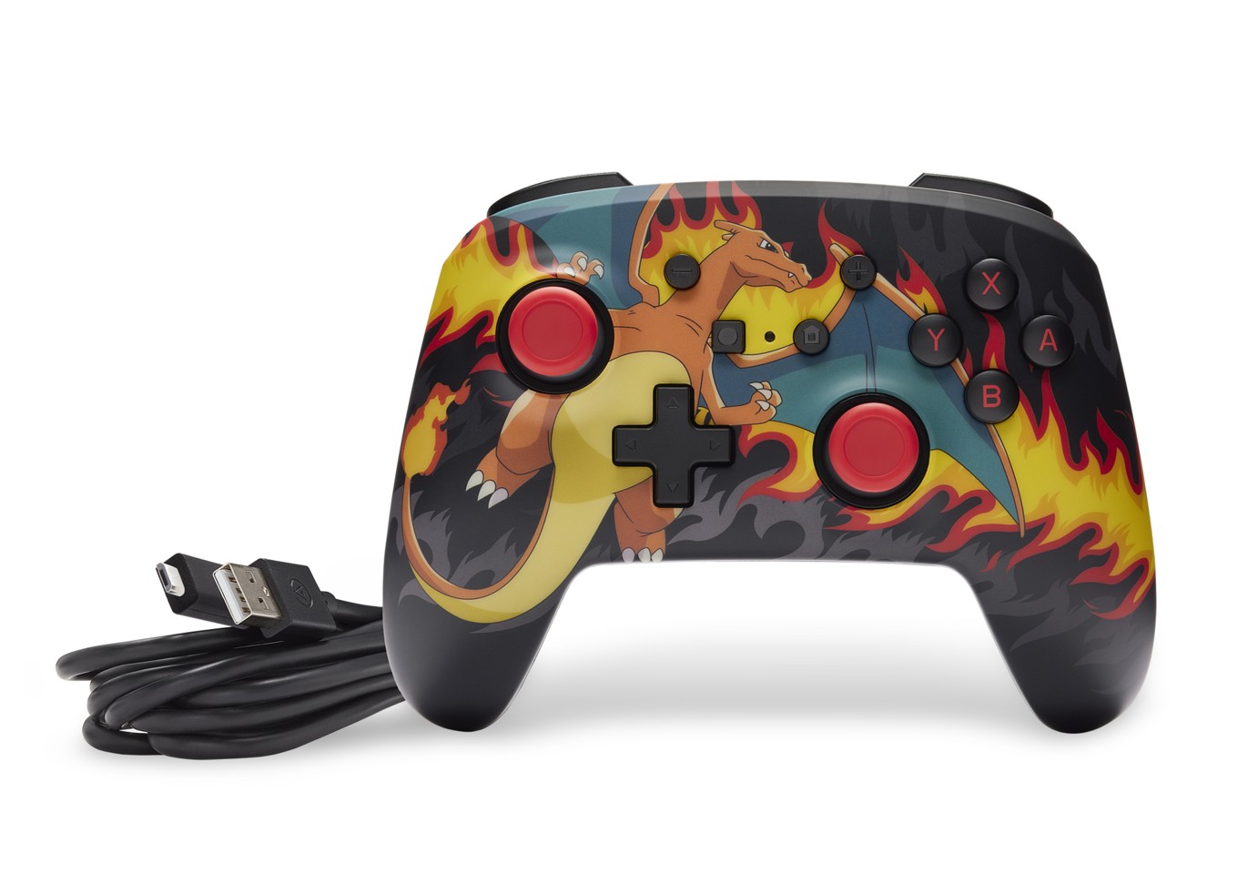 PowerA Enhanced Wired Controller - Charizard Firestorm (Nintendo Switch)