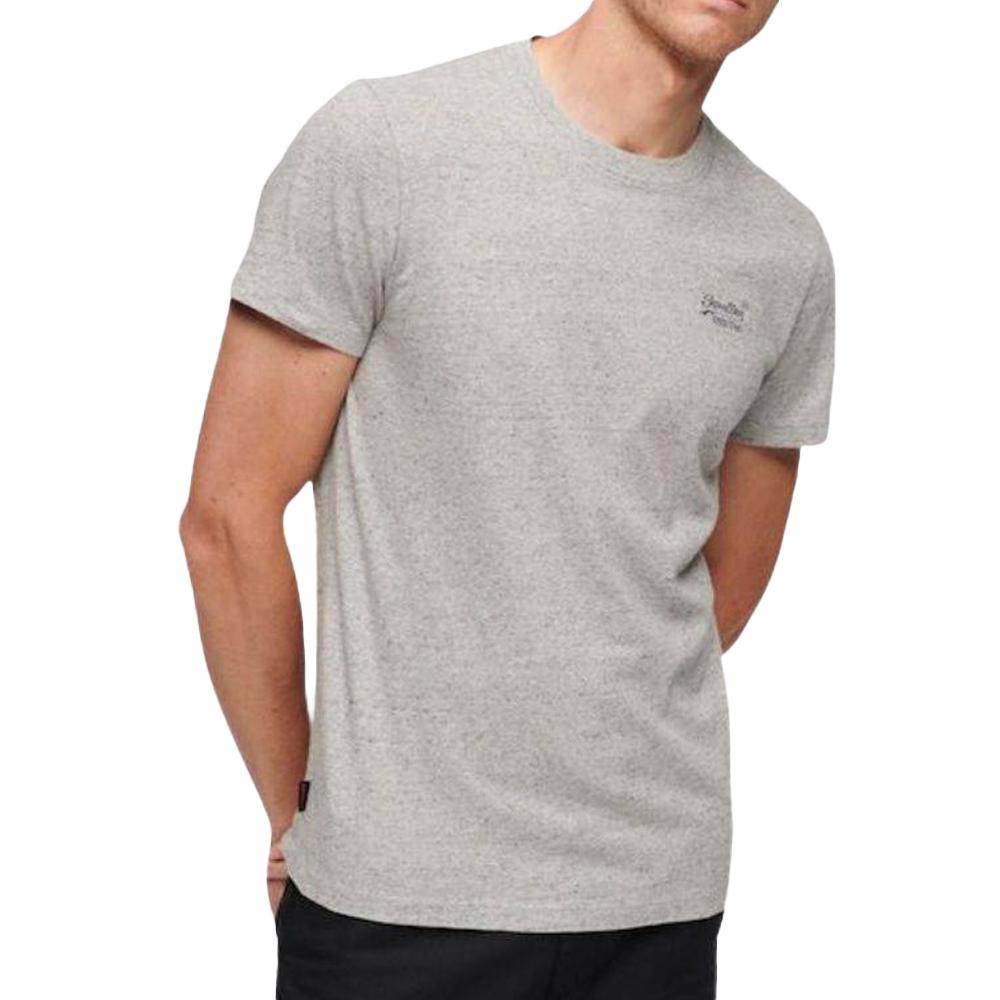 Superdry T-shirt Gris Homme Superdry Vintage Logo