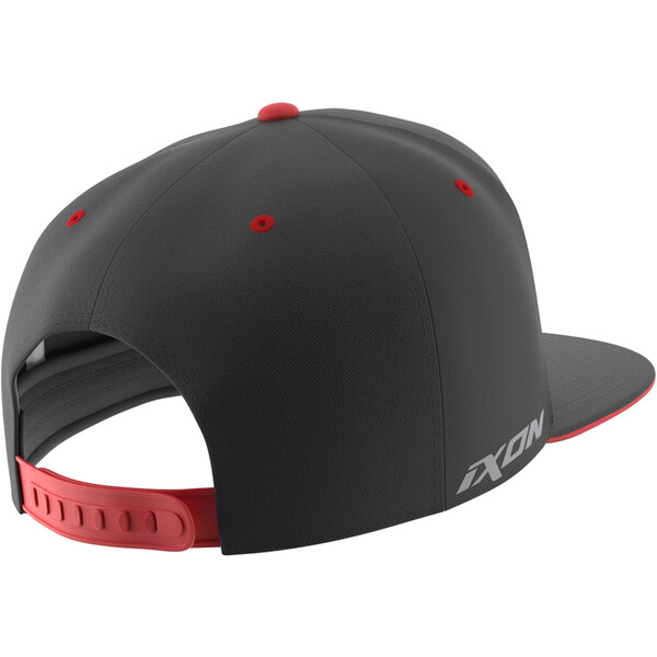 Ixon - Casquette Flat Taka 22 Noir / Rouge