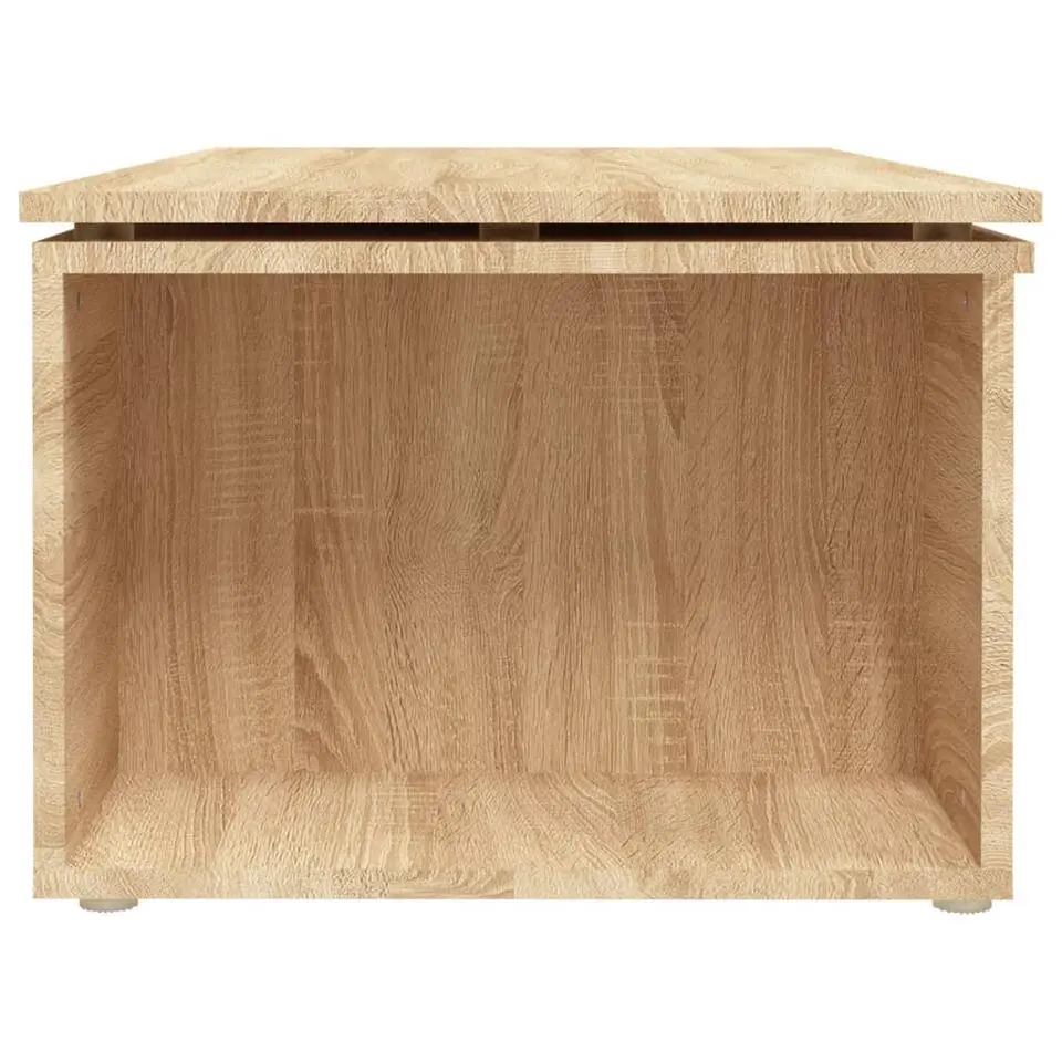 vidaXL - Salontafel - Bruin - Bewerkt hout