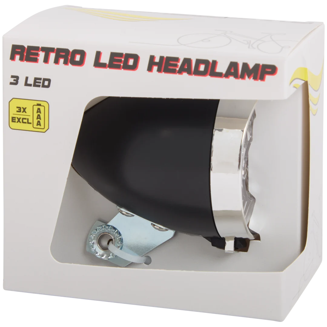 Walfort retro led-fietskoplamp Diverse varianten