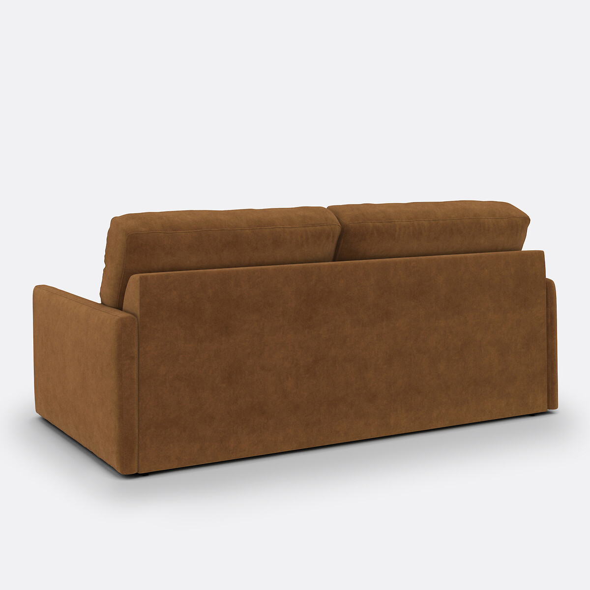 LA REDOUTE INTERIEURS<br>Sofá cama de veludo, espuma HR premium, Marta