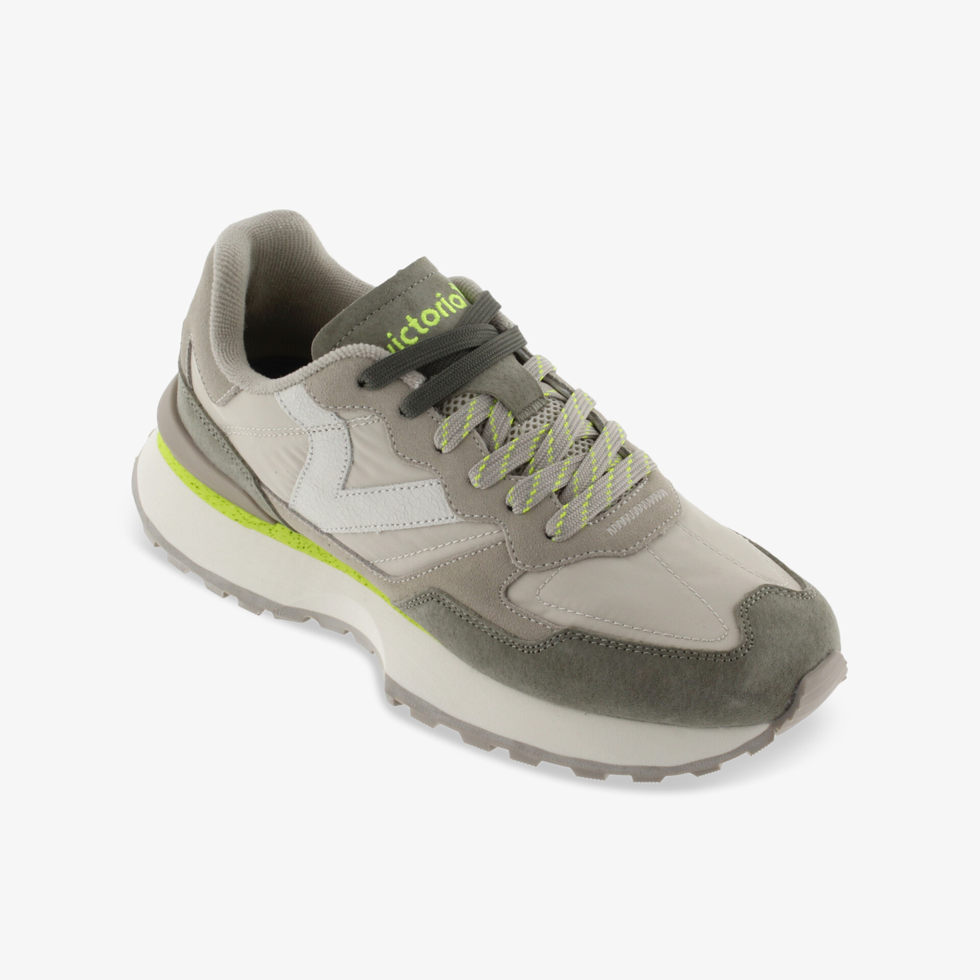 victoria Herren Sneaker Low olive