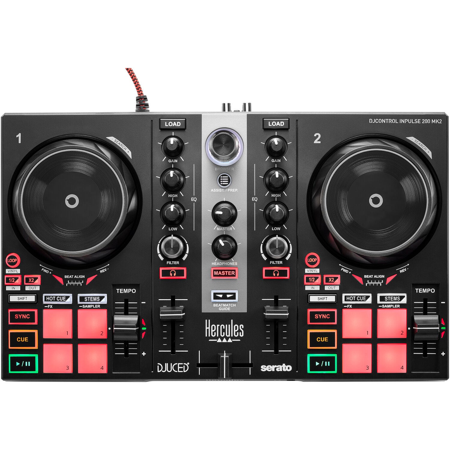 Hercules DJLearning Kit MK2 starterset voor DJ's
