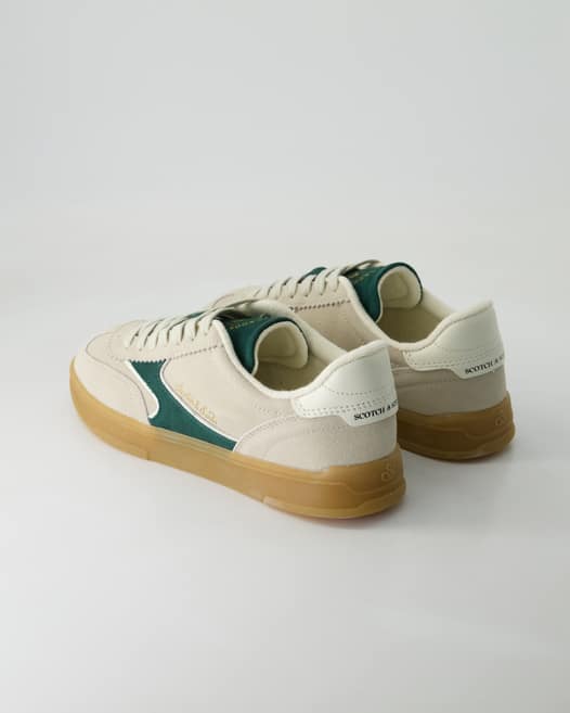 Scotch & Soda Slim Sneaker in Beige