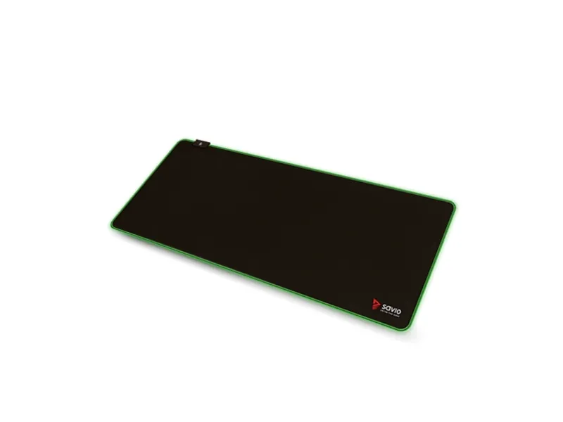 SAVIO GAMING Turbo Dynamic - Musemåtte - LED Edition - størrelse XL