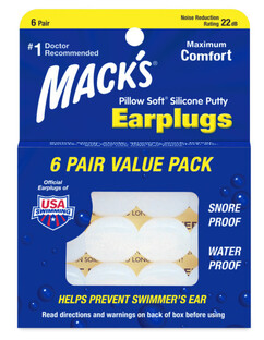 Macks Mack's Oordopjes Zacht 6 paar 6PR