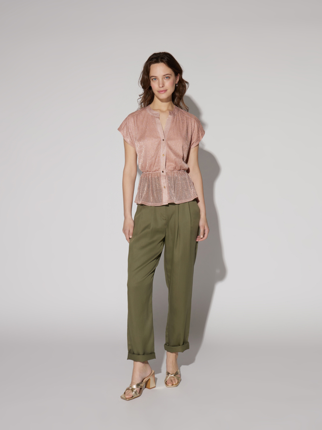 Blouse pailletée