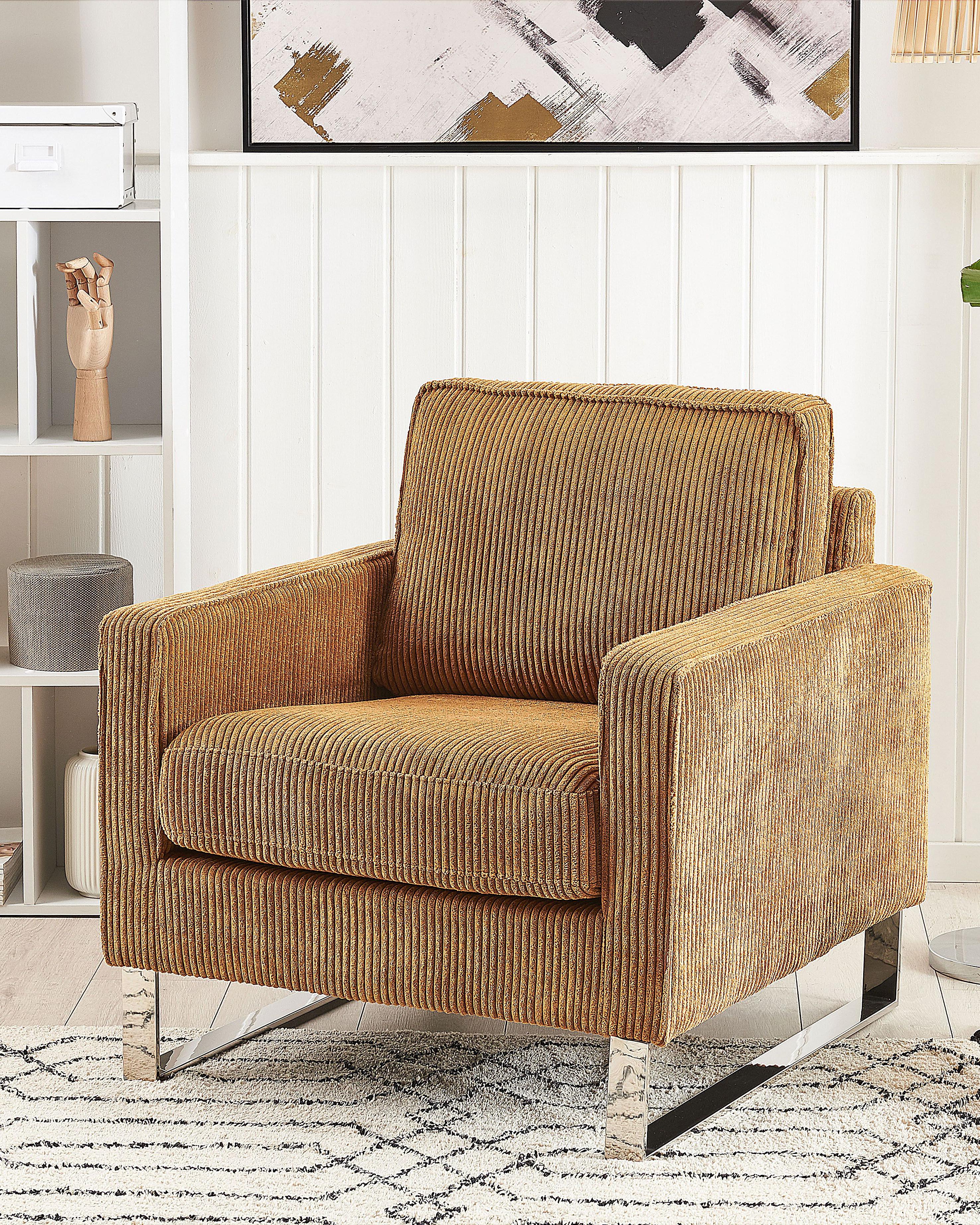 Fauteuil VIND Corduroy Lichtbruin