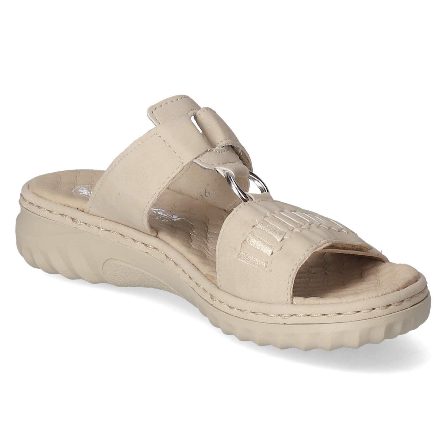 Rieker Pantoletten - beige