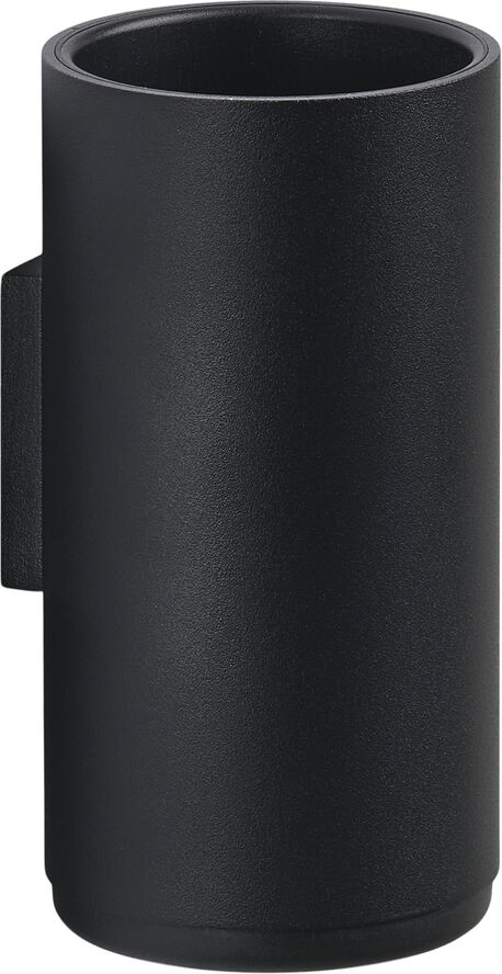 Zone Tandbørstekrus til væg Rim 13,6 cm Black Black