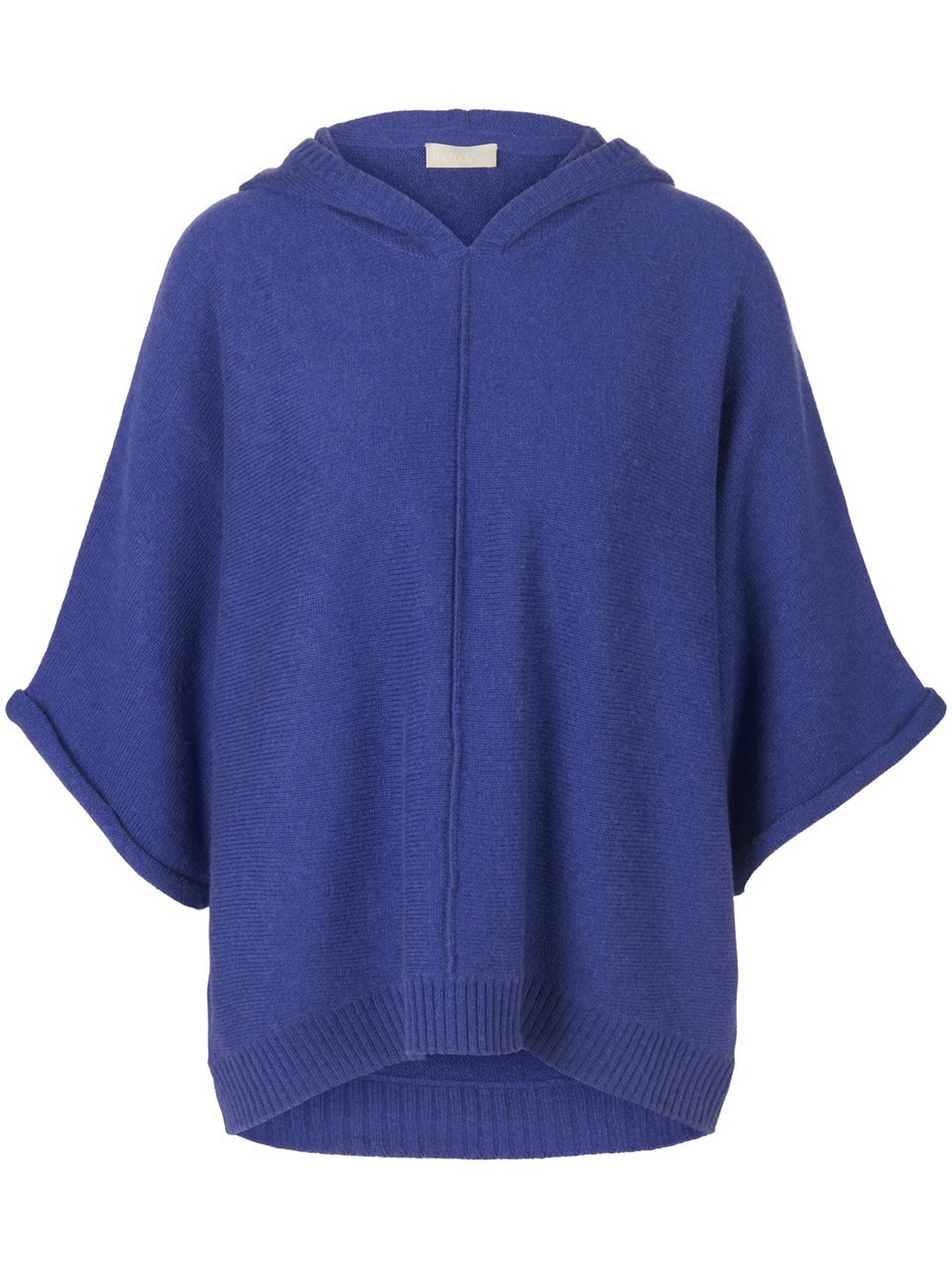 Hoodie-Pullover aus Schurwolle und Kaschmir