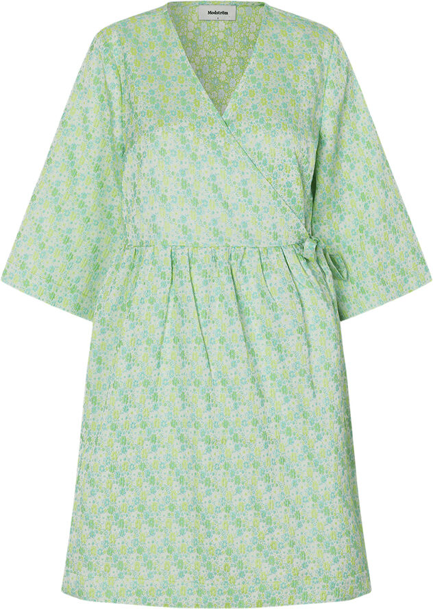 Modström DorianMD wrap dress Calm jade