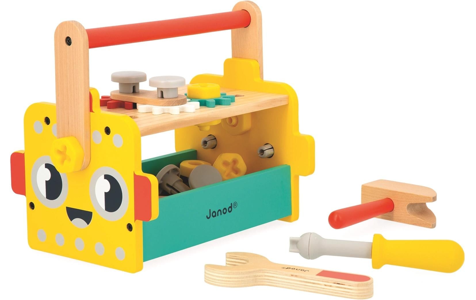 Janod Kinder-Werkzeug-Set »Roboter«
