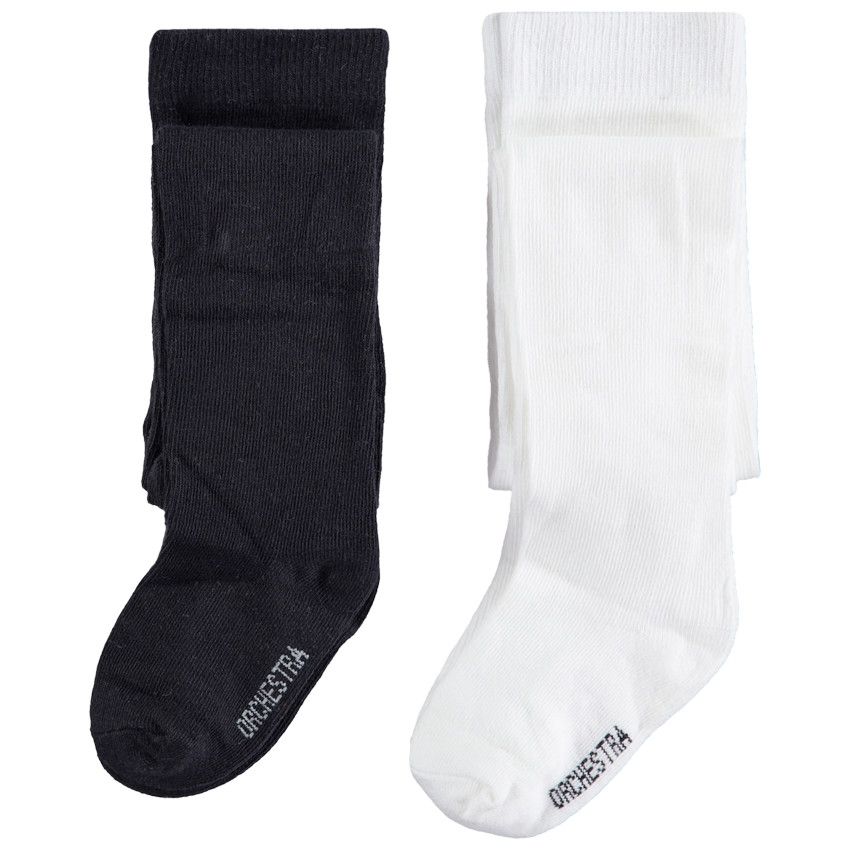 Lot de 2 collants épais - Noir