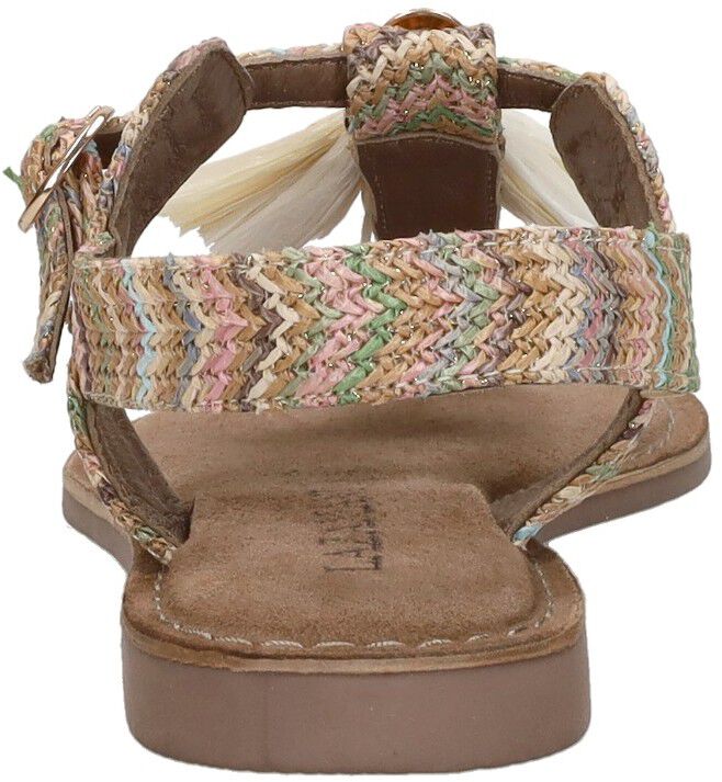 Lazamani Sandalen Plat beige