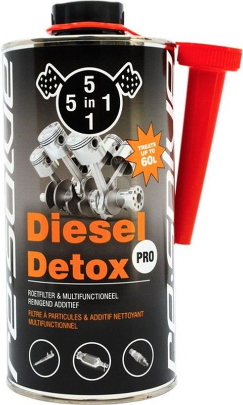 5in1 Diesel Detox - Dieselreiniger - Multifunctioneel - Voor Dieselmotoren