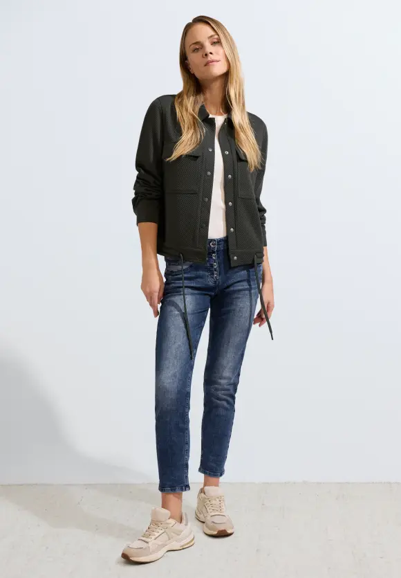 Casual Fit Jeans - mid blue used wash