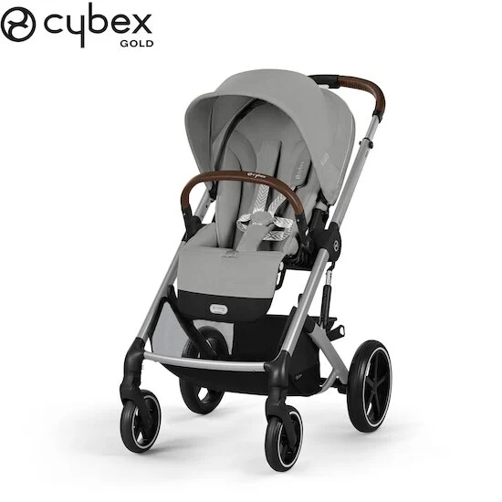 Poussette Balios S Lux 2   Châssis Silver - Stone Grey        de               CYBEX