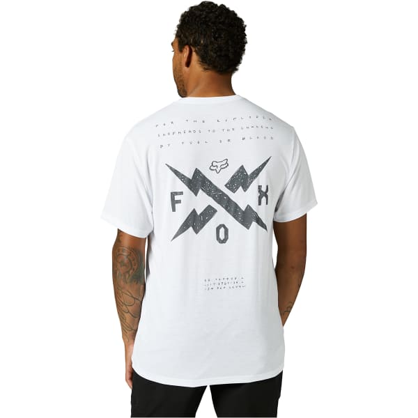 T-shirt randonnée FOX CALIBRATED SS TECH TEE OPTIC WHITE