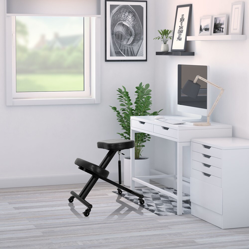 Kniehocker ORTHONI Kunstleder ohne Armlehnen hjh OFFICE