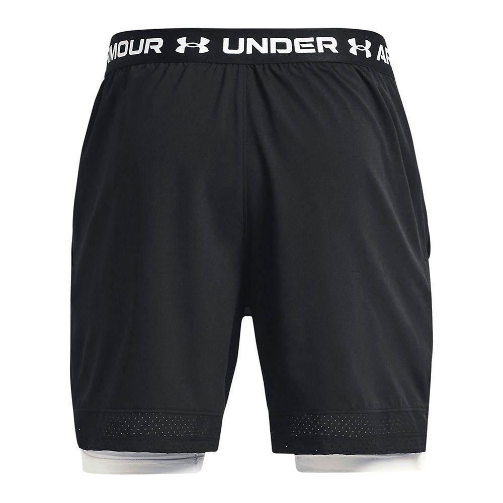 Under Armour VANISH WOVEN - Short 2 en 1 Homme black