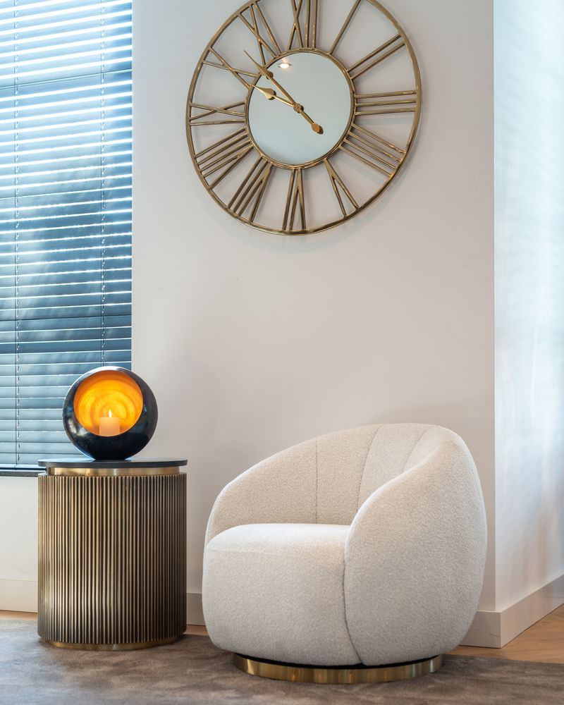 Bijzettafel 210756 Ironville B50 x D50 x H61 cm