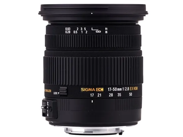 Sigma EX - Zoomobjektiv - 17 mm - 50 mm - f/2.8 DC OS HSM - Canon EF