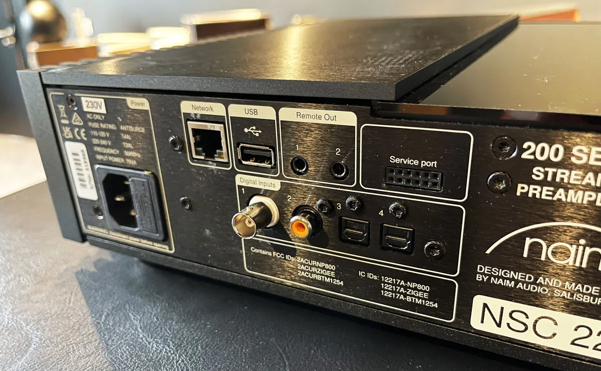 Naim NSC 222 Pre-amp streamer Préamplis hi-fi
