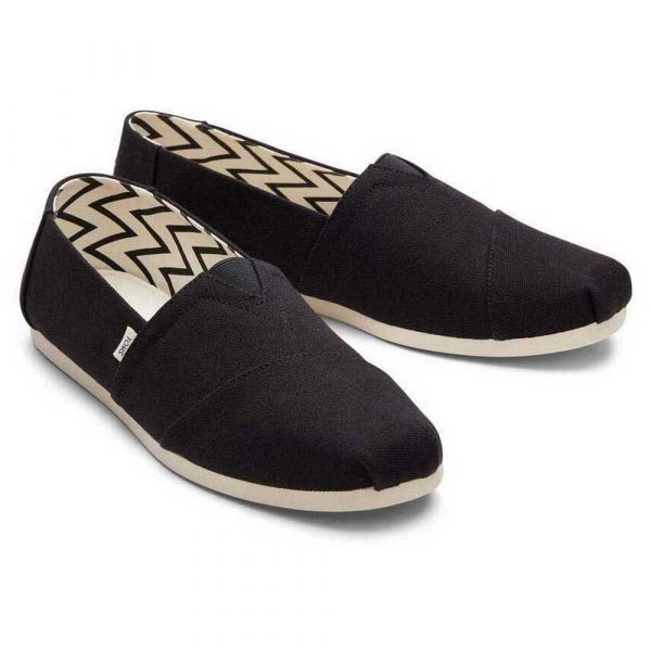 Toms Espadrilles Preto EU 42 Homem