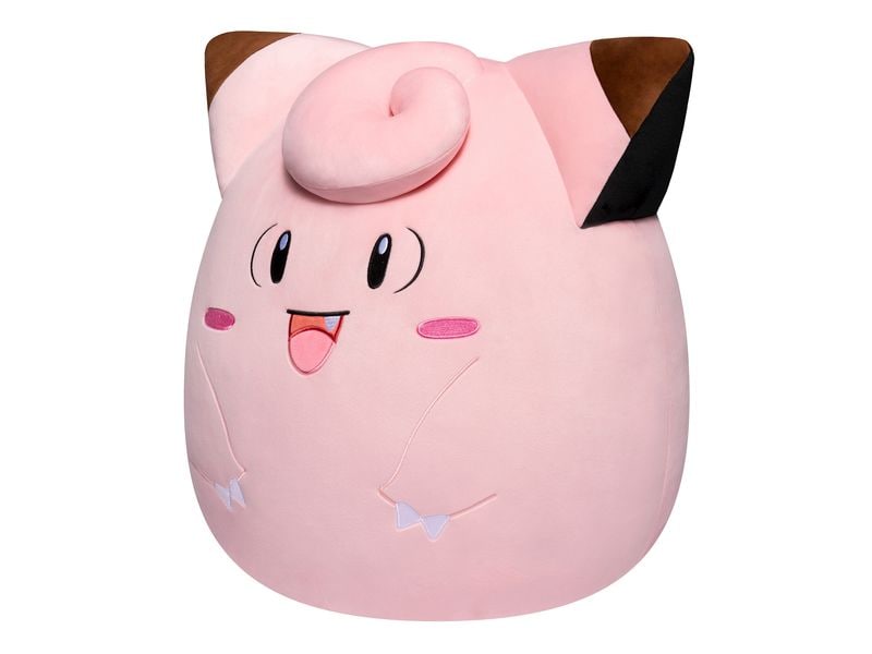 Squishmallows Plüsch Pokémon: Clefairy 35 cm Superweiches und kuscheliges Plüschtier