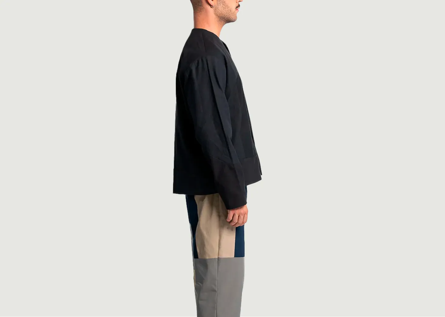 Veste Noire Carbone Losanje
