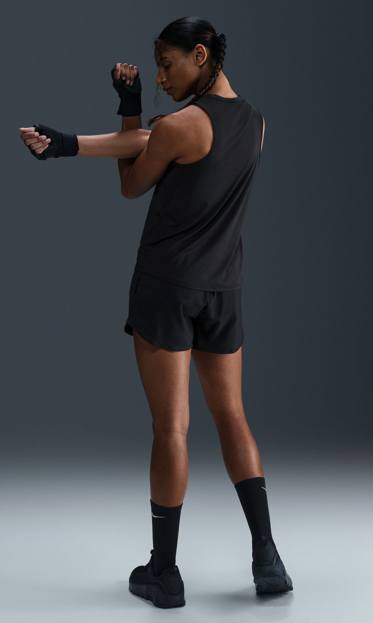 One Classic Dri-FIT Tank Dame 010/Black/White