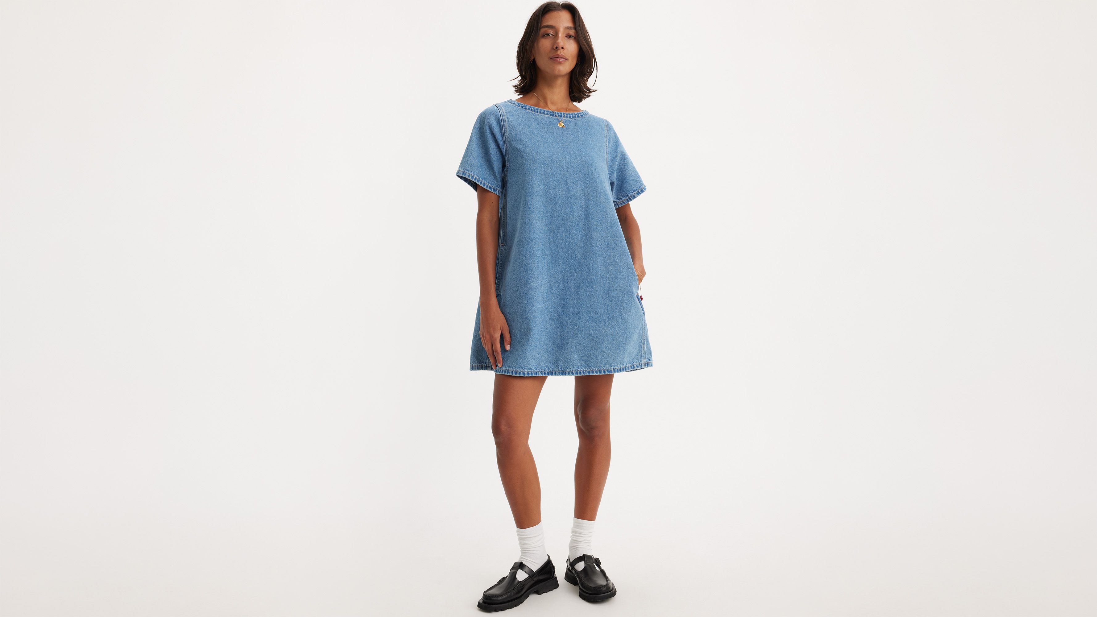 Levi's® WellThread® robe Wildflower - Wild Bloomer - Bleu